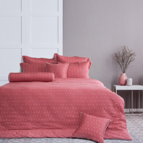 Bộ chăn ga EVERON EPM-23061- Cherry red
