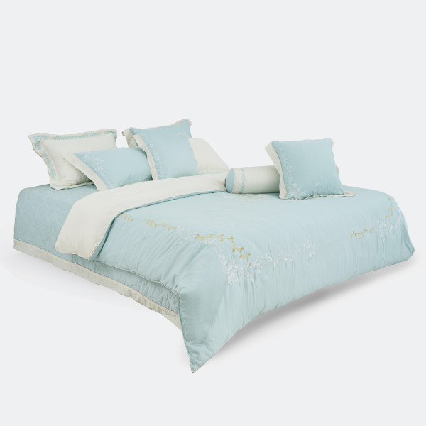 Bộ Chăn Ga Gối Everon ASHM25101 – Thiên Hà Cao Quý